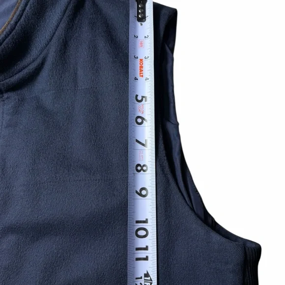 Maurizio Baldassari 100% Cashmere Vest w/ Knit Sides Size 56 (XXL/2xL US) blue - Picture 14 of 16